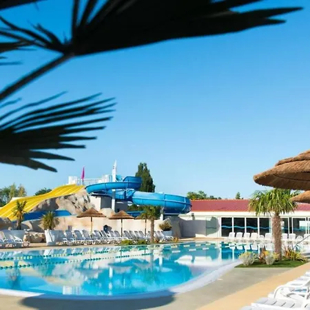 캠프장 Mobil-home 40m2, Les Charmettes 4 Etoiles La Palmyre 4-6 Personnes-2 Dont 1 Parentale-2 Salles De Bain *